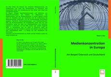 Buchcover von Medienkonzentration in Europa