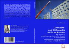 Portada del libro de Datenbank- und GIS-basiertes Baulückenkataster