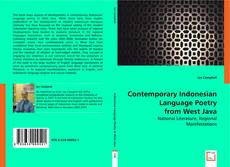 Buchcover von Contemporary Indonesian Language Poetry from West Java