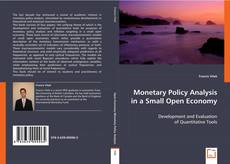 Monetary Policy Analysis in a Small Open Economy的封面