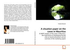 Buchcover von A situation paper on the caves in Mauritius
