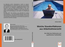 Weiche Standortfaktoren aus Arbeitnehmersicht的封面