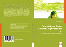 Buchcover von Das elektronische Verwaltungsverfahren