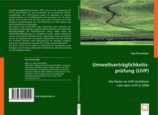 Buchcover von Umweltverträglichkeitsprüfung (UVP)