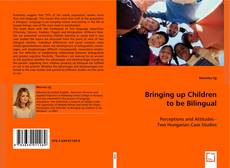 Buchcover von Bringing up Children to be Bilingual