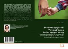 Copertina di Sozialpädagogisches Verständnis von Beziehungsgestaltung