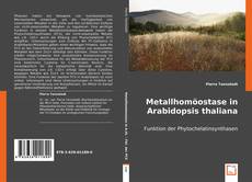 Buchcover von Metallhomöostase in Arabidopsis thaliana