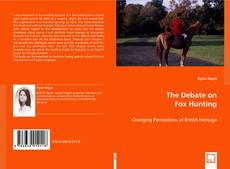 Buchcover von The Debate on Fox Hunting