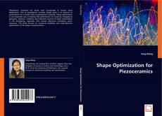 Buchcover von Shape optimization for piezoceramics