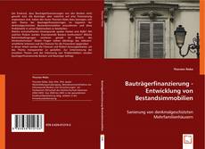 Buchcover von Bauträgerfinanzierung - Entwicklung von Bestandsimmobilien