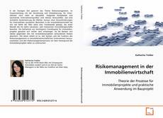 Copertina di Risikomanagement in der Immobilienwirtschaft
