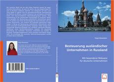 Besteuerung ausländischer Unternehmen in Russland kitap kapağı