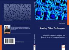 Buchcover von Analog Filter Techniques