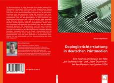 Buchcover von Dopingberichterstattung in deutschen Printmedien