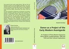 Buchcover von Dance as a Project of the Early Modern Avantgarde