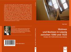 Wohnen und Besitzen in Leipzig zwischen 1890 und 1920 kitap kapağı