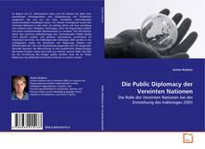 Copertina di Die Public Diplomacy der Vereinten Nationen