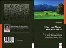 Buchcover von Erhalt der Alpinen Kulturlandschaft