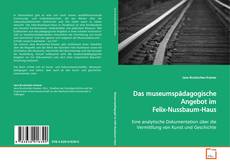 Buchcover von Das museumspädagogische Angebot im
Felix-Nussbaum-Haus