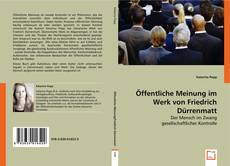 Öffentliche Meinung im Werk von Friedrich Dürrenmatt kitap kapağı