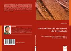 Eine afrikanische Perspektive der Psychologie的封面