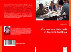 Contemporary Methods in Teaching Speaking kitap kapağı