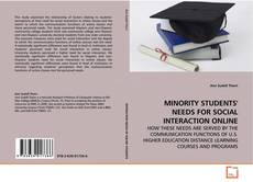 Portada del libro de MINORITY STUDENTS' NEEDS FOR SOCIAL INTERACTION
ONLINE