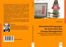 Mitarbeiterbefragungen als Instrument des Change Managements的封面