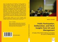 Buchcover von Public Participation, Deliberation, and FACA: Insights from US Land Management