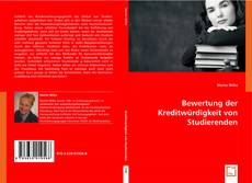 Bewertung der Kreditwürdigkeit von Studierenden kitap kapağı