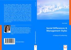 Social Differences & Management Styles kitap kapağı