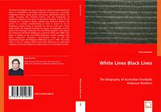 Copertina di White Lines Black Lives