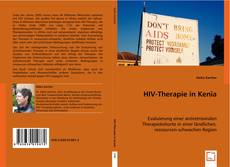 HIV-Therapie in Kenia kitap kapağı