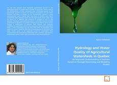 Capa do livro de Hydrology and Water Quality of Agricultural Watersheds in Quebec 