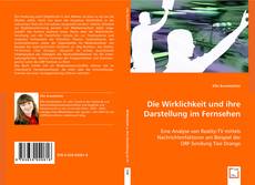 Buchcover von Die Wirklichkeit
und ihre Darstellung
im Fernsehen