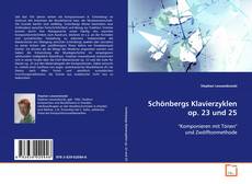 Couverture de Schönbergs Klavierzyklen op. 23 und 25