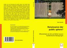 Renaissance der public sphere?的封面