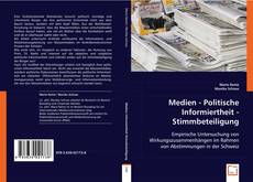 Medien - Politische Informiertheit - Stimmbeteiligung kitap kapağı