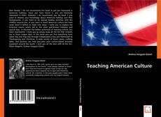 Teaching American Culture kitap kapağı