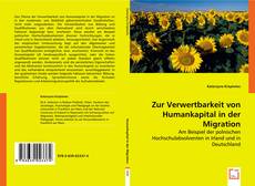 Buchcover von Zur Verwertbarkeit von Humankapital in der Migration