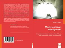 Modernes Issues Management kitap kapağı