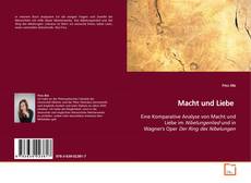 Couverture de Macht und Liebe