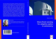 Wave-front sensing for adaptive optics in astronomy kitap kapağı