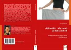 Adipositas - die neue Volkskrankheit kitap kapağı