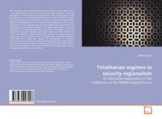 Обложка Totalitarian regimes in security regionalism