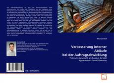Buchcover von Verbesserung interner Abläufe bei der Auftragsabwicklung
