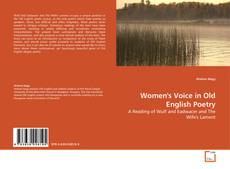 Обложка Women's Voice in Old English Poetry