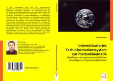 Copertina di Internetbasiertes Fachinformationssystem zur Plattenkinematik
