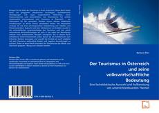 Portada del libro de Der Tourismus in Österreich und seine volkswirtschaftliche Bedeutung