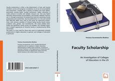 Faculty Scholarship kitap kapağı